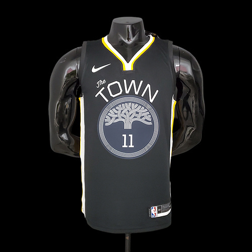 THOMPSON#11 Golden State Warriors black NBA jersey SizeS-XXL