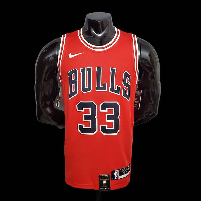 PIPPEN#33 Chicago Bulls NBA jersey Size S-XXL Nike connect recognition