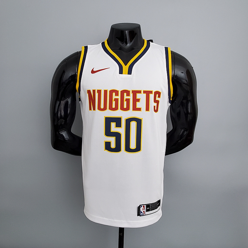 Nuggets Gordon #50 Limited White NBA Jersey S-XXL