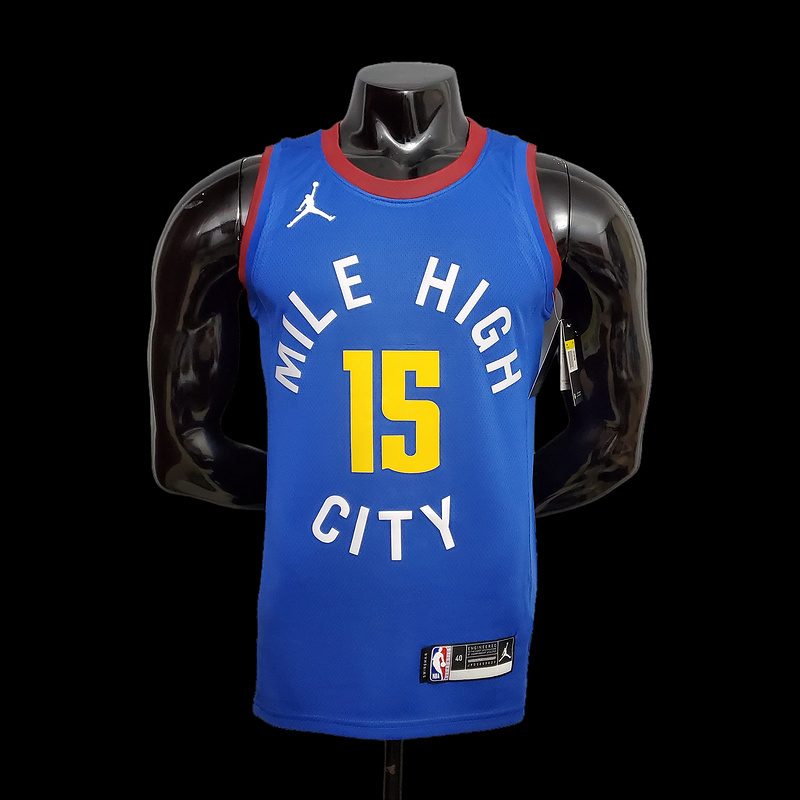 New Nuggets Jokic #15 Theme Limited City Edition Blue S-XXL