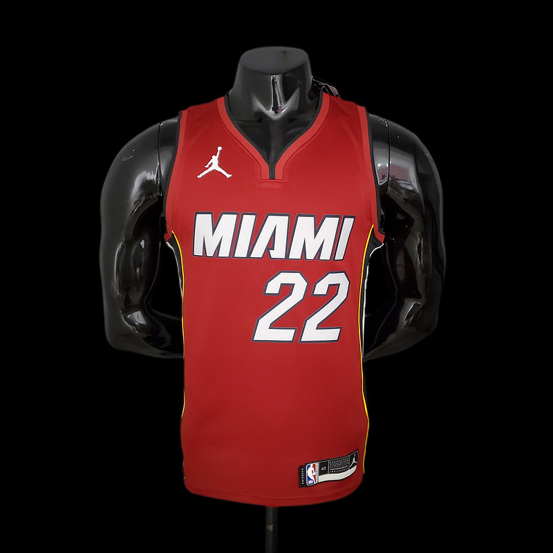 New Miami Heat Jordan BUTLER#22 Burgundy NBA Jersey S-XXL