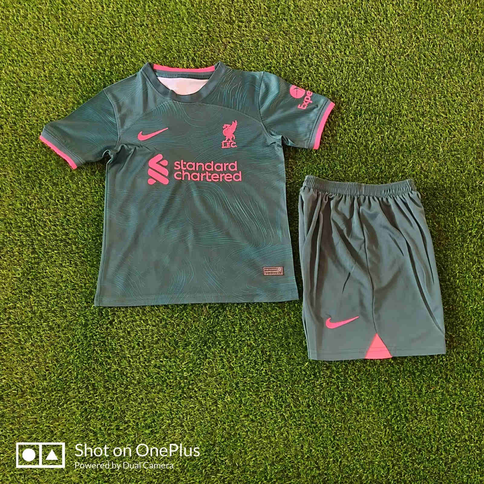 2022-2023 Liverpool 2rd away kids kit