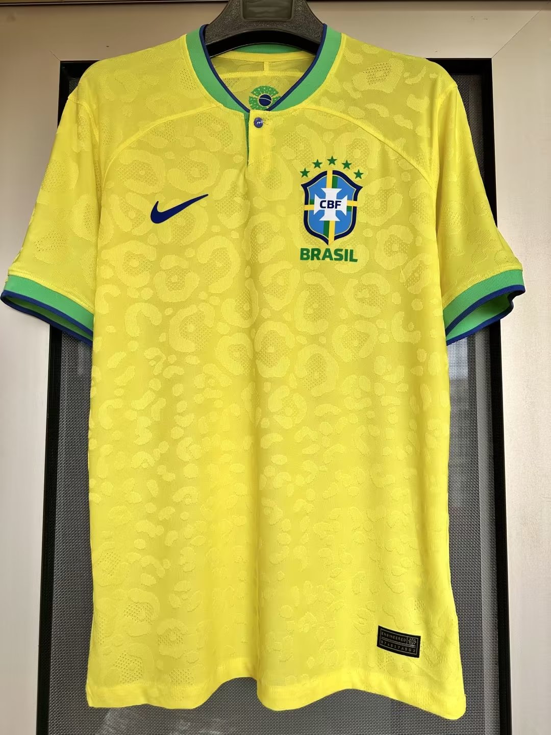 2022-2023 Brazil home Player Version Tight fitting
