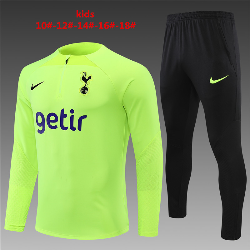 2022-2023 Tottenham Hotspur kids kit Training clothes