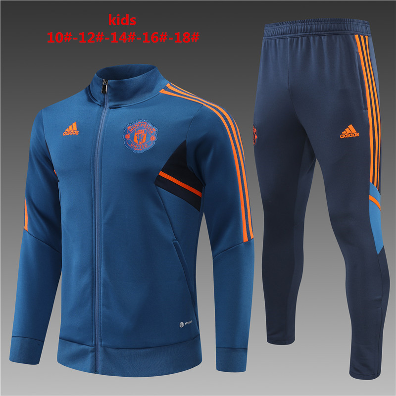 2022-2023 Manchester United kids kit Training Jacket