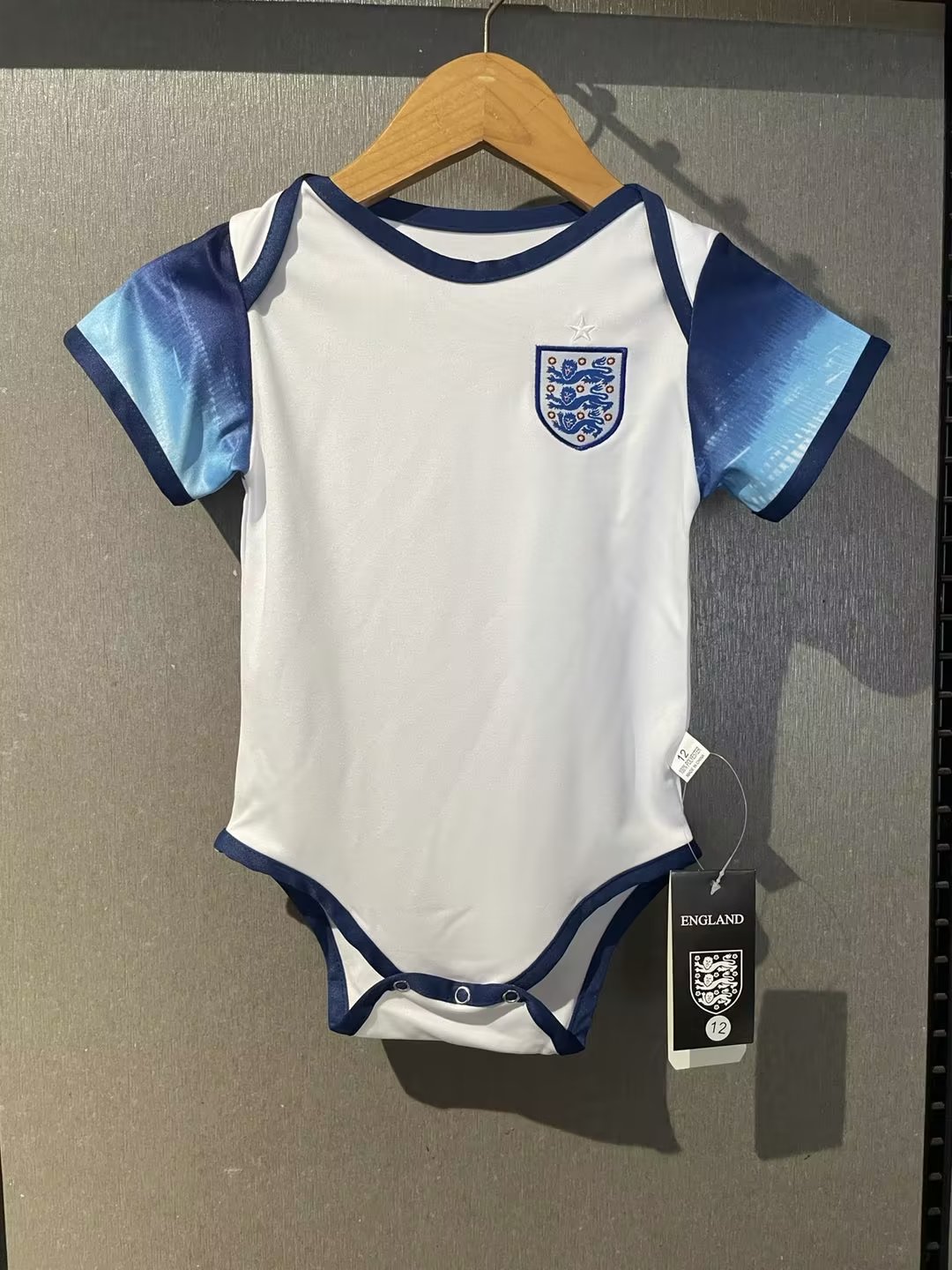  2022-2023 England home Baby Grow baby onesie jersey 