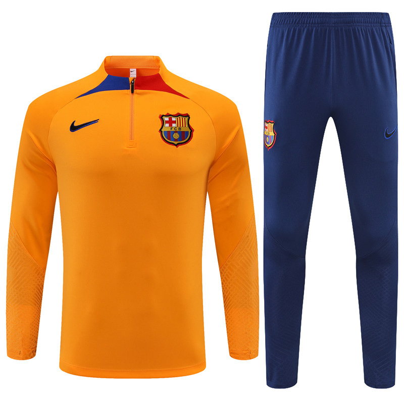 2022-2023 Barcelona Adult kit soccer jersey Adult kit training suit