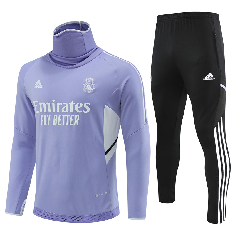 2022-2023 Real Madrid adult  training set High collar