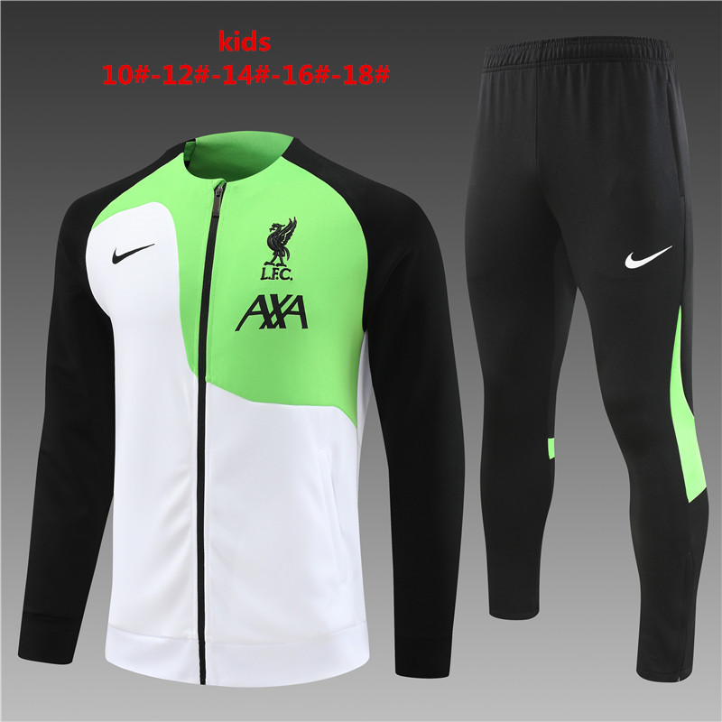 2023-2024 Liverpool kids training suit Jacket