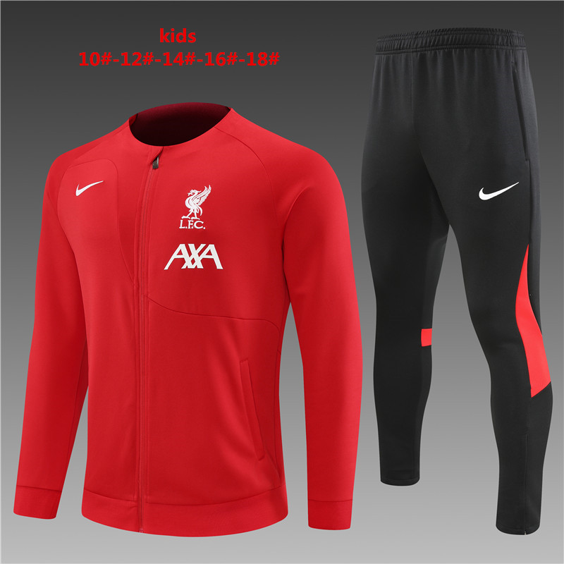 2022/2023 Liverpool kids training suit Jacket