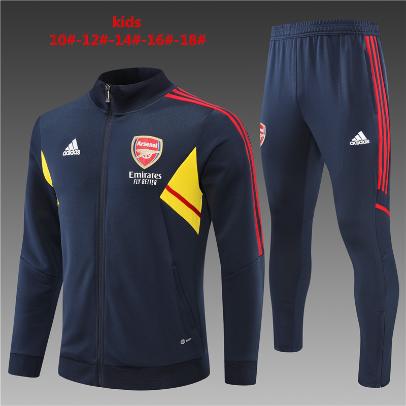 2022/2023 Arsenal Kids kit training suit Jacket