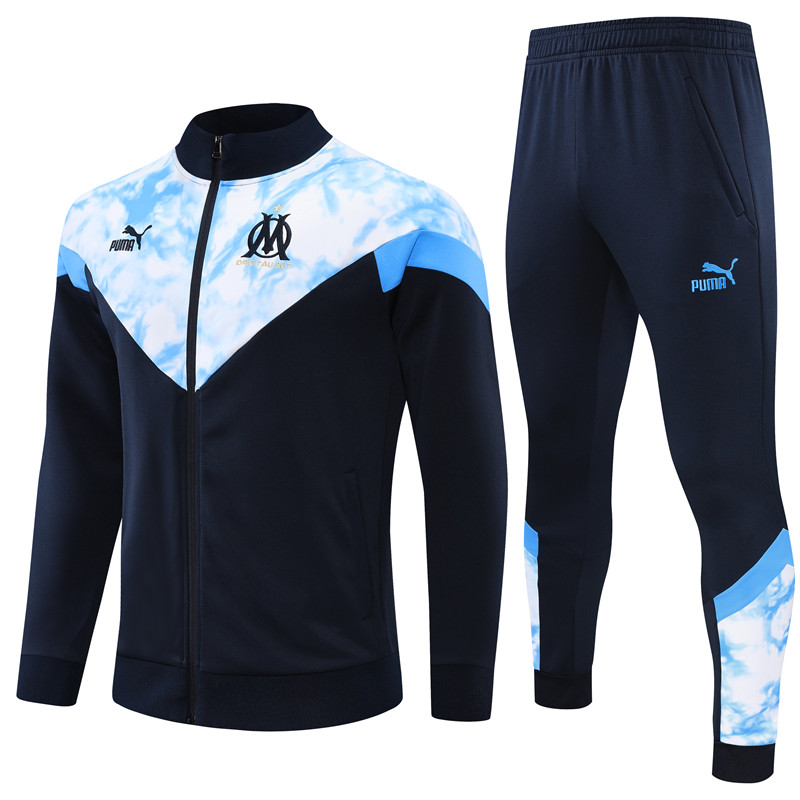 2022-2023 Marseille adult jerseys adult jerseys training  set Jacket Inkjet