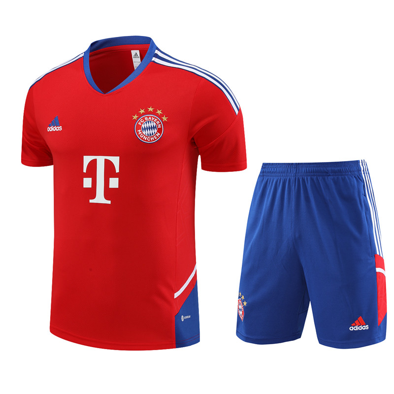 22-23 BAYERN Training clothes   adult  kit  With pockets