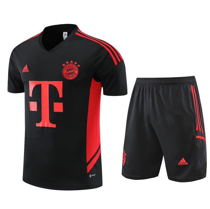 22-23 BAYERN Training clothes   adult  kit  With pockets