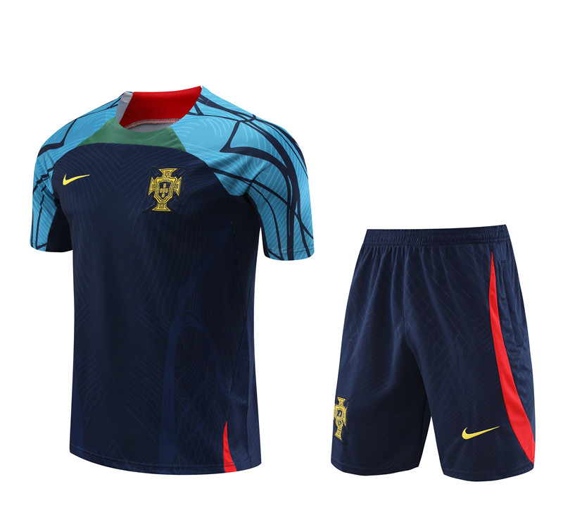 2022-2023 Portugal  Training clothes   adult  kit  With pockets 