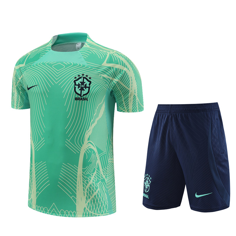 2022-2023 Brazil  Training clothes   adult  kit  With pockets