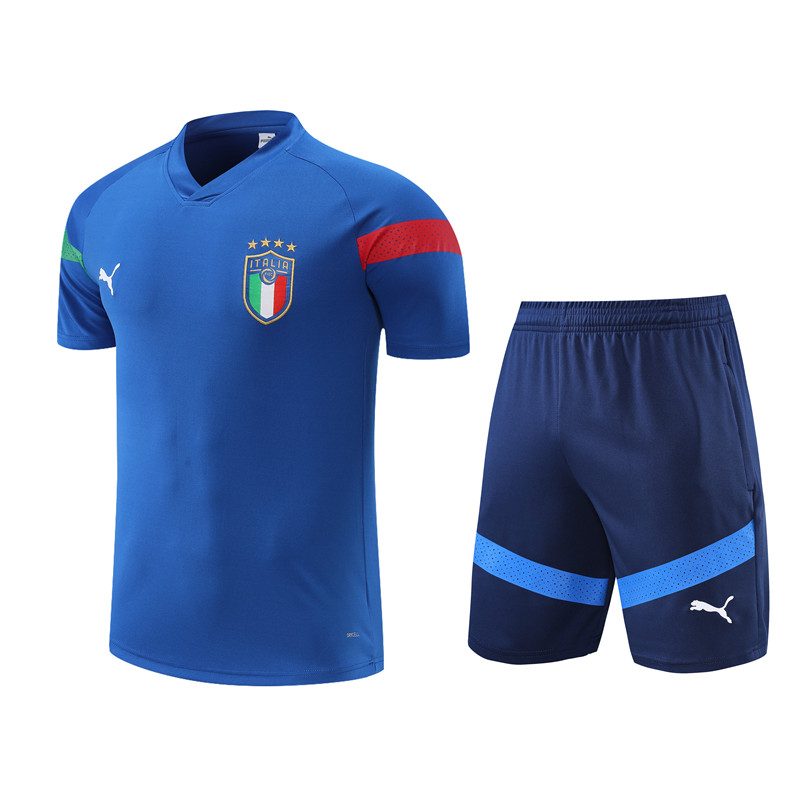 2022-2023 Italy Training clothes   adult  kit  With pockets