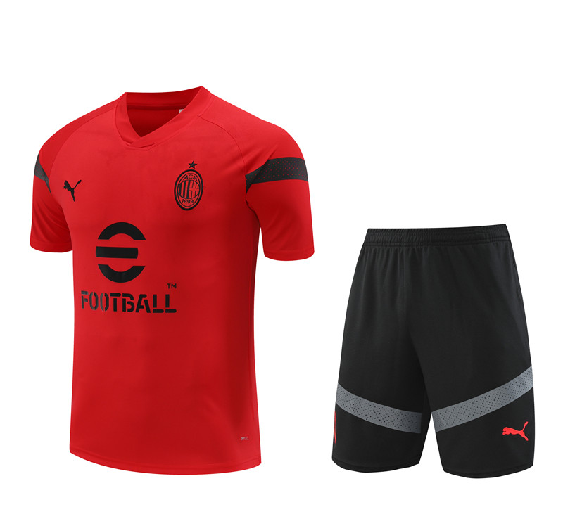 2022-2023 AC Milan  Training clothes   adult  kit  With pockets