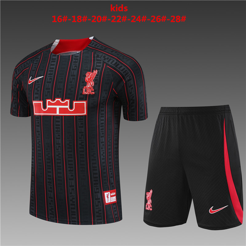 2023-2024 Liverpool Training clothes KIDS kit With pockets