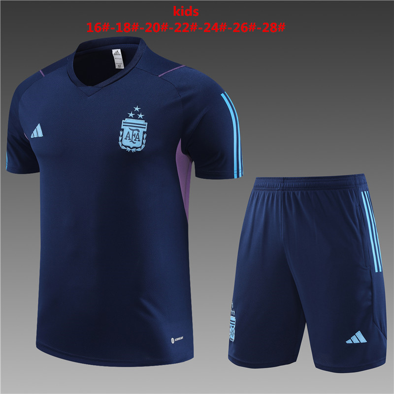 2023-2024 Argentina away kids kit  Training clothing