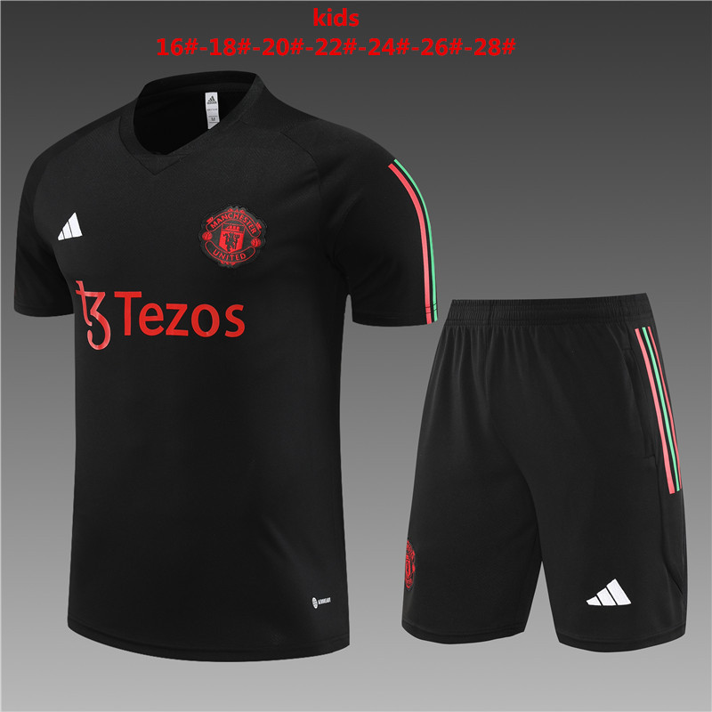 2022-2023 MANCHESTER UNITED Training clothes KIDS kit With pockets