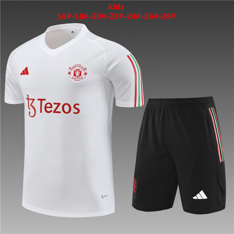 2022-2023 MANCHESTER UNITED Training clothes KIDS kit With pockets