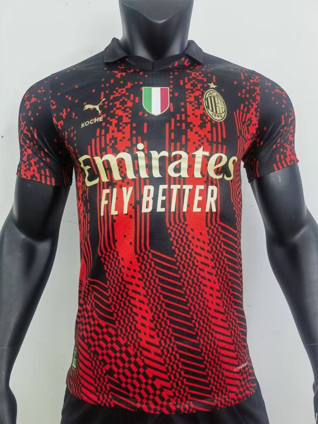 2023-2024 AC MILAN anniversary edition Player version soccer Jersey Tight 