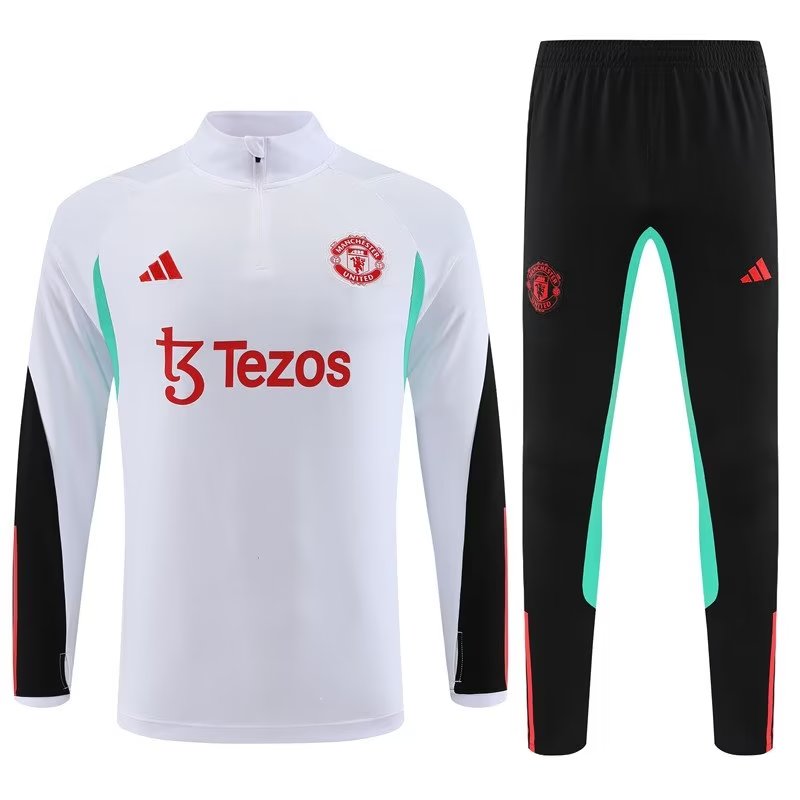 2023-2024  Manchester united Adult kit soccer jersey Training suit 