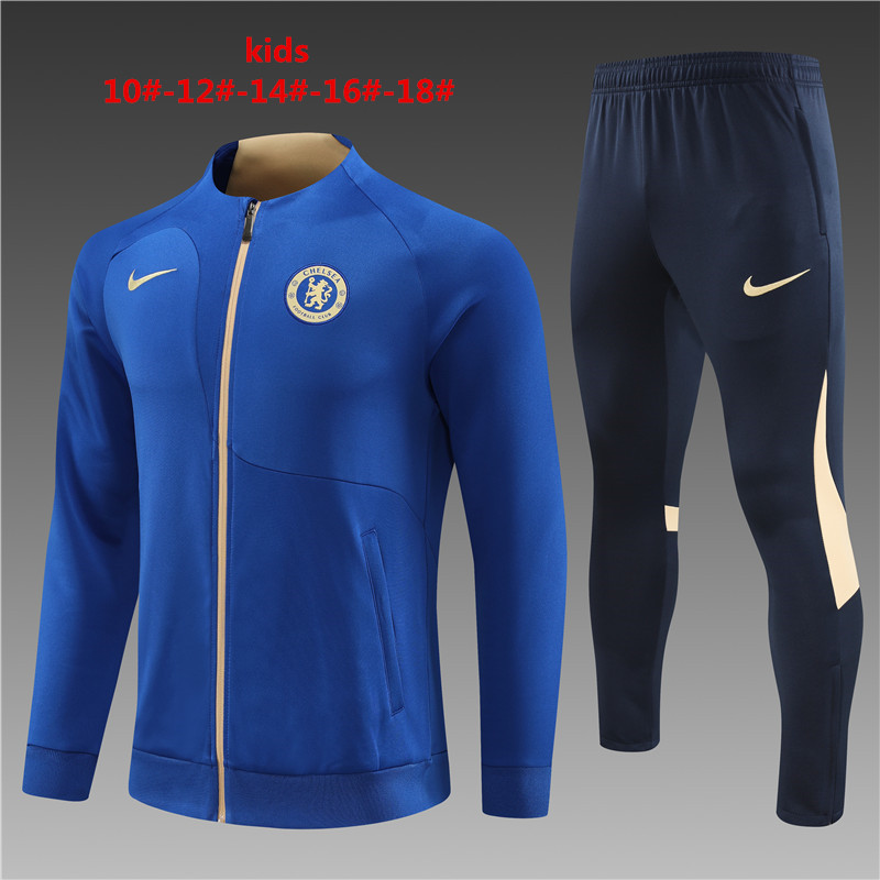 2023-2024  Chelsea  kids  kit Training clothes jacket 