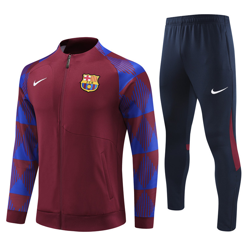 2023-2024  Barcelona Adult kit soccer jersey Adult kit training suit Jacket