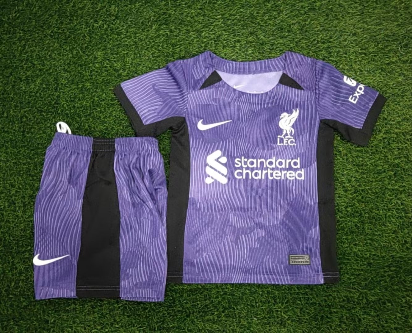 2023-2024 Liverpool 3rd away kids kit