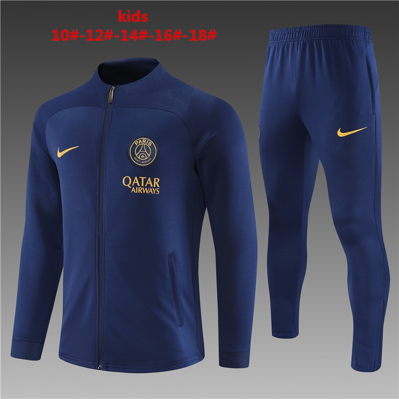 2023- 2024  Paris Saint Germain kids  Jacket Set  suit psg