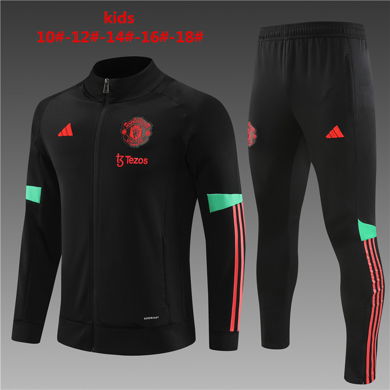 2023-2024 Manchester united kids kit Training clothes  JACKET