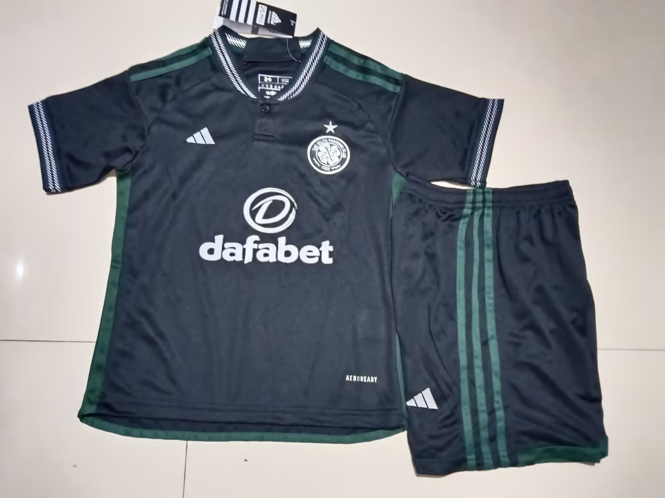 2023-2024 CELTIC away KIDS kit  KIT 