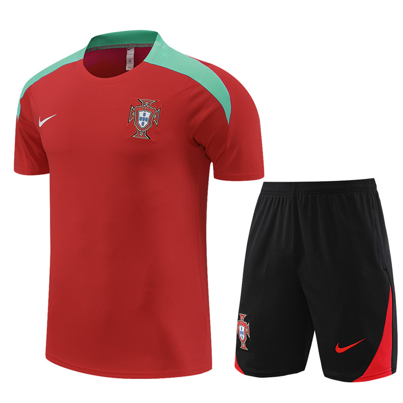 2023-2024 Portugal  Training clothes   adult  kit  With pockets 