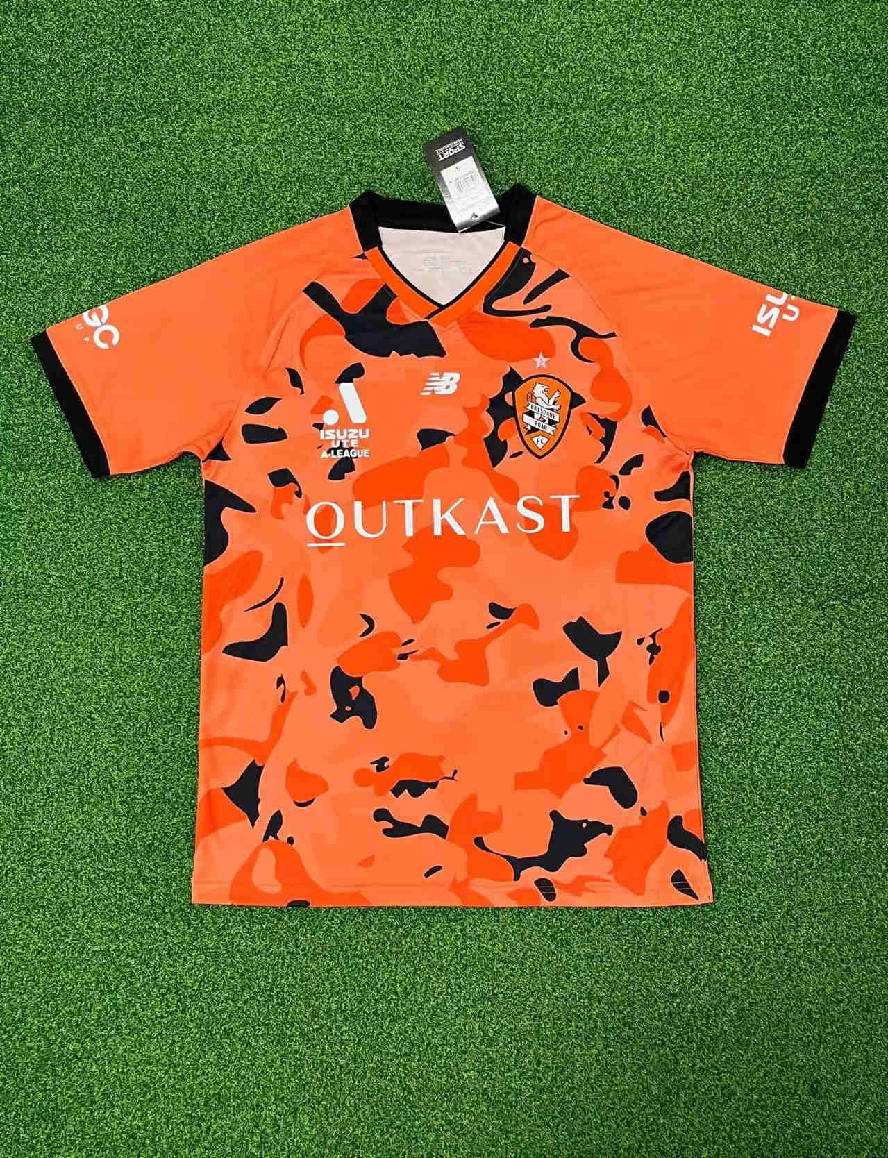 2023-2024 Brisbane Roar FC soccer jersey 