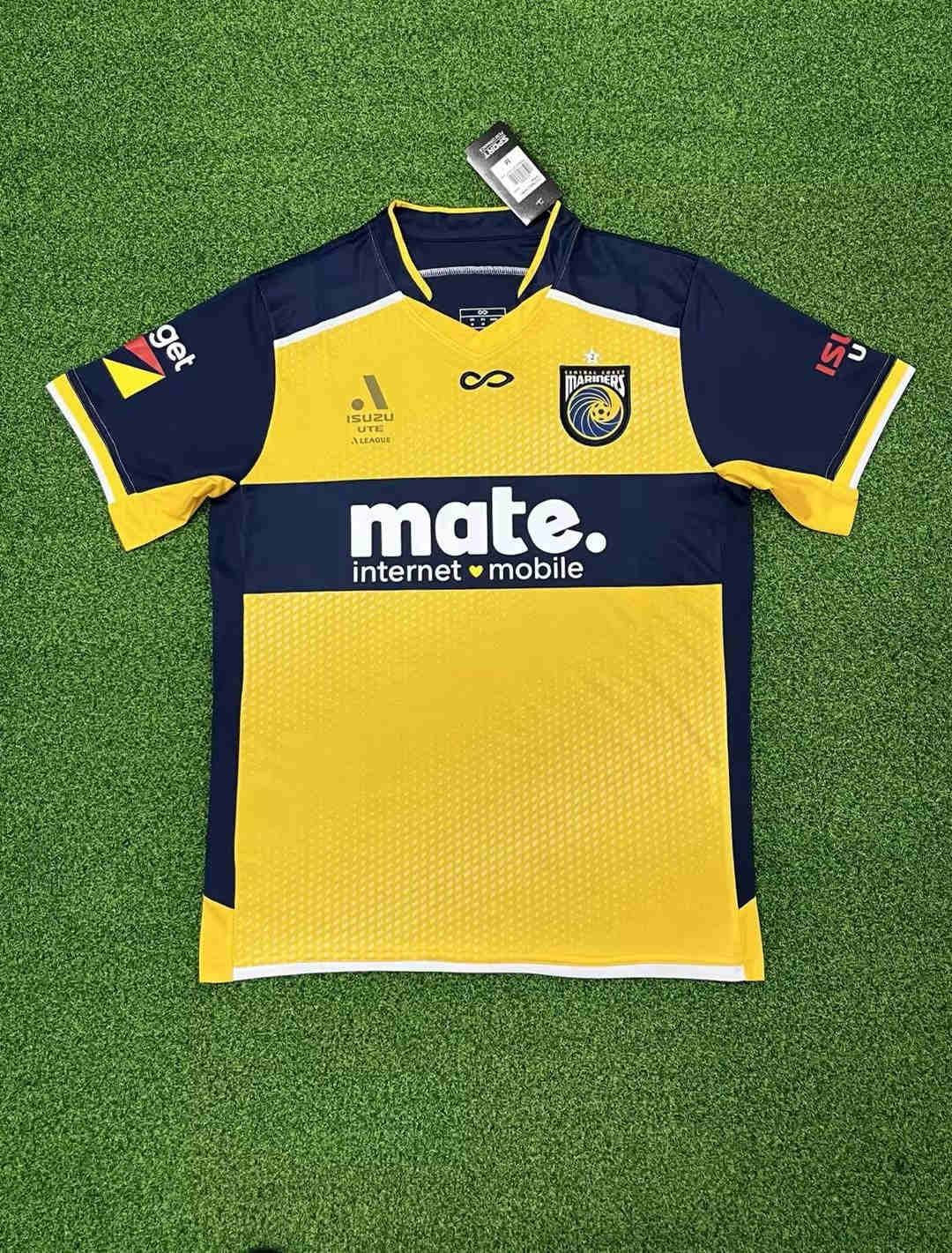 2023-2024Central Coast Mariners FC soccer jersey 