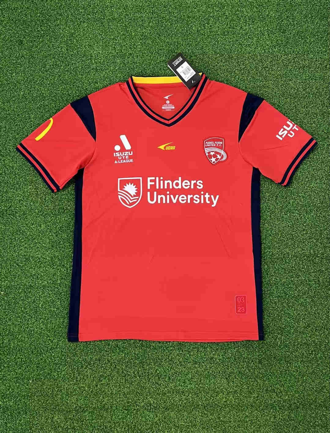 2023-2024 Adelaide United FC soccer jersey 