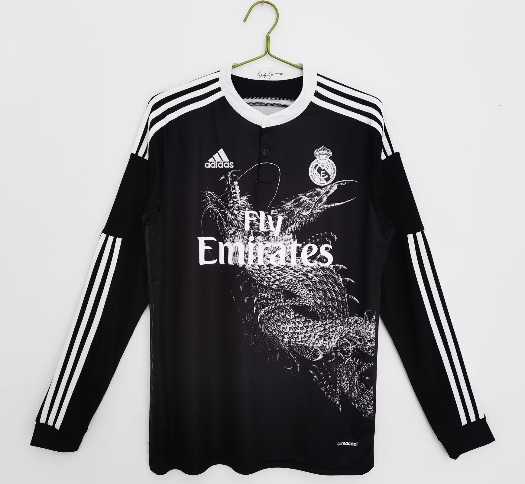 2014-2015 Real Madrid  retro Long sleeved