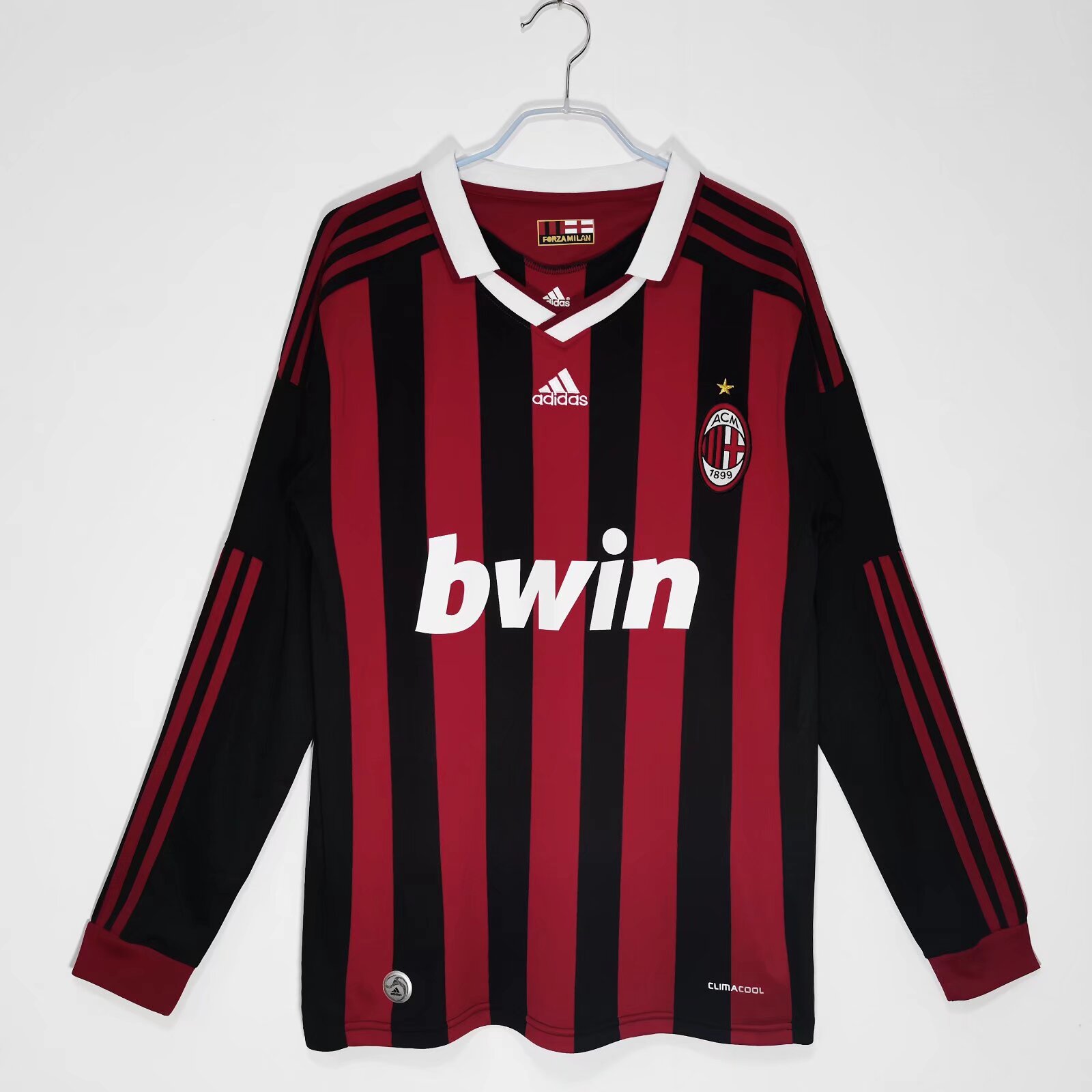 2009-2010  AC Milan Retro Long sleeved