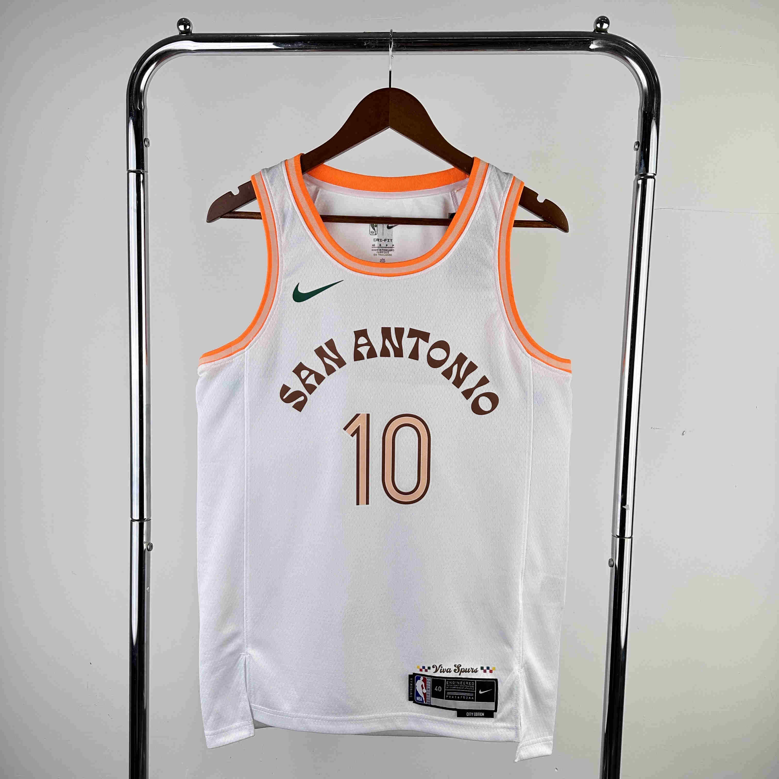 San Antonio Spurs NBA Jersey Sochan10