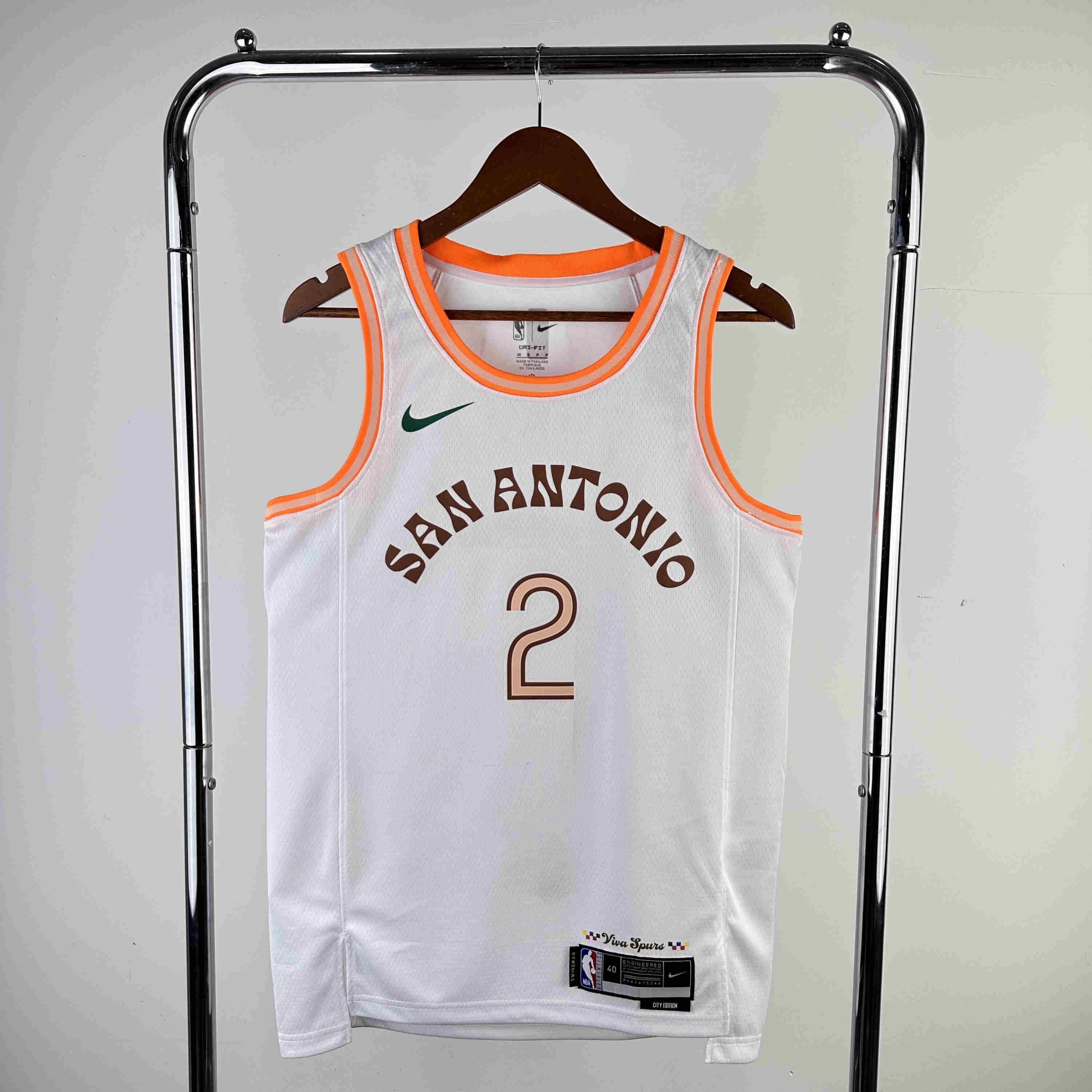 San Antonio Spurs NBA Jersey Leonard 2