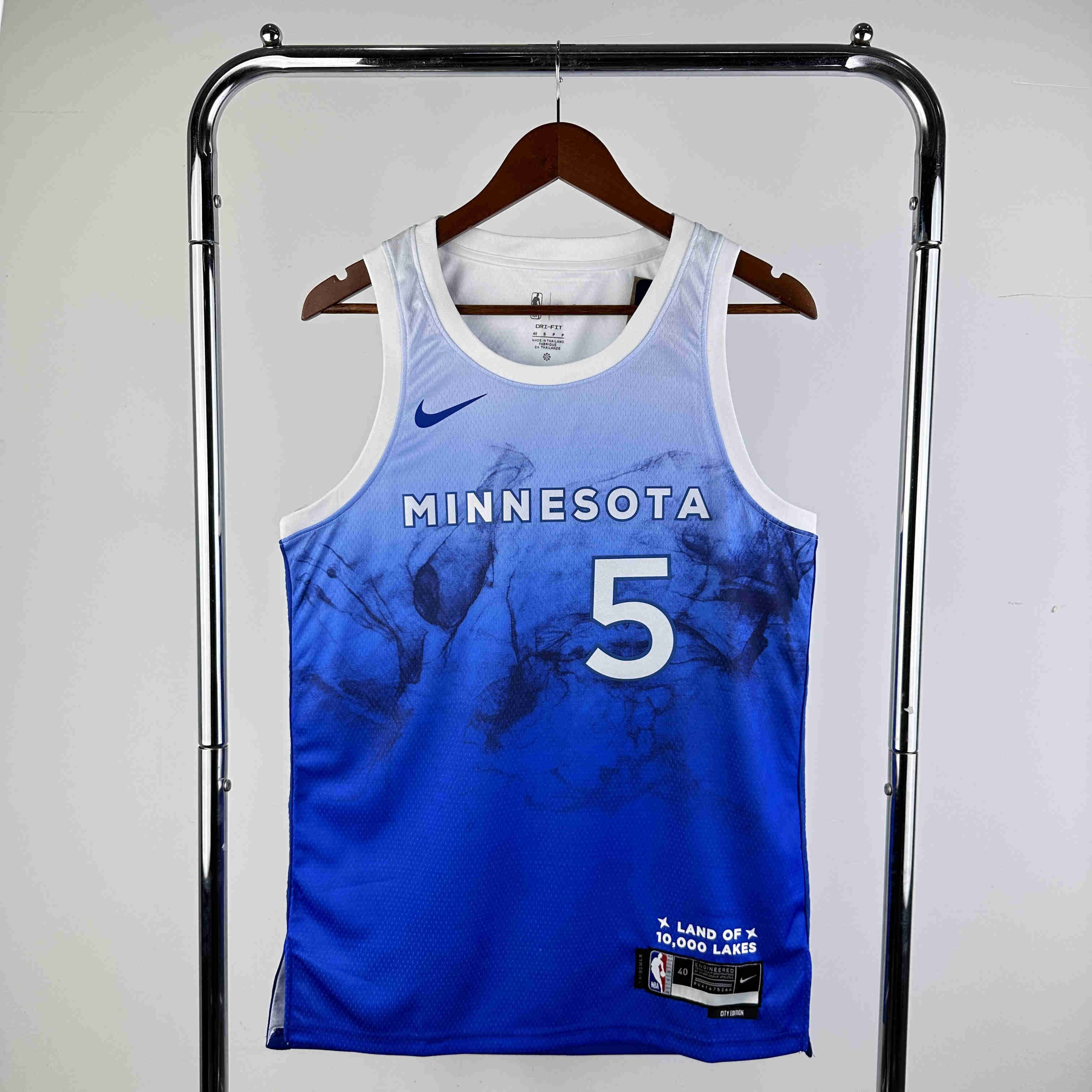 Minnesota Timberwolves   NBA Jersey  Edwards 5