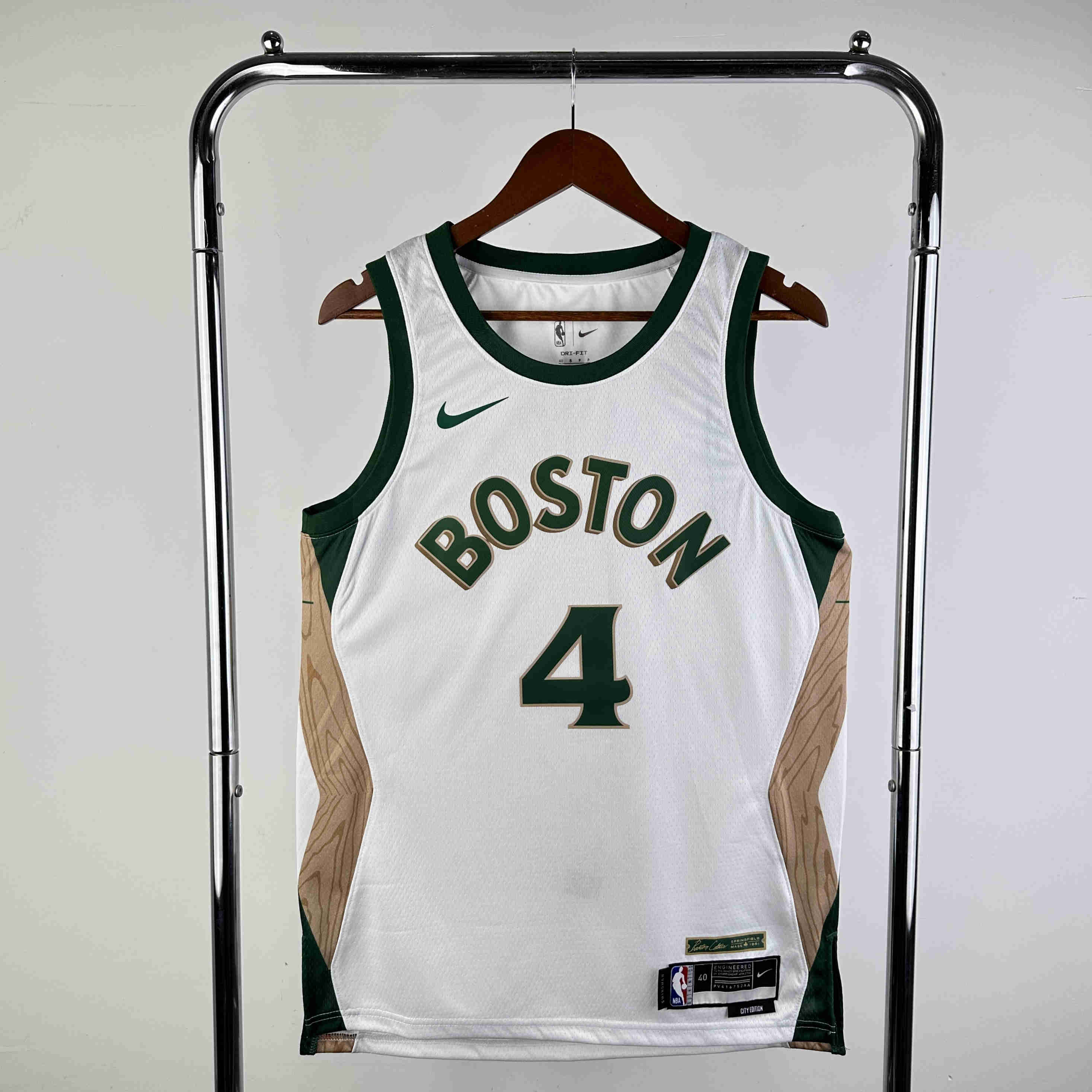 Boston Celtics  NBA Jersey Holiday 4