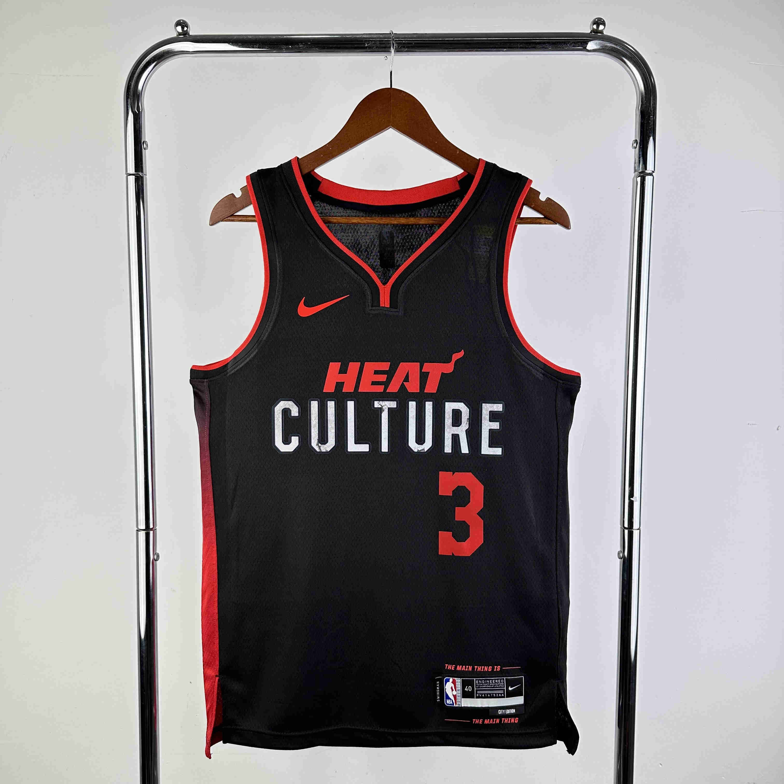 Miami Heat  NBA Jersey  Wade 3