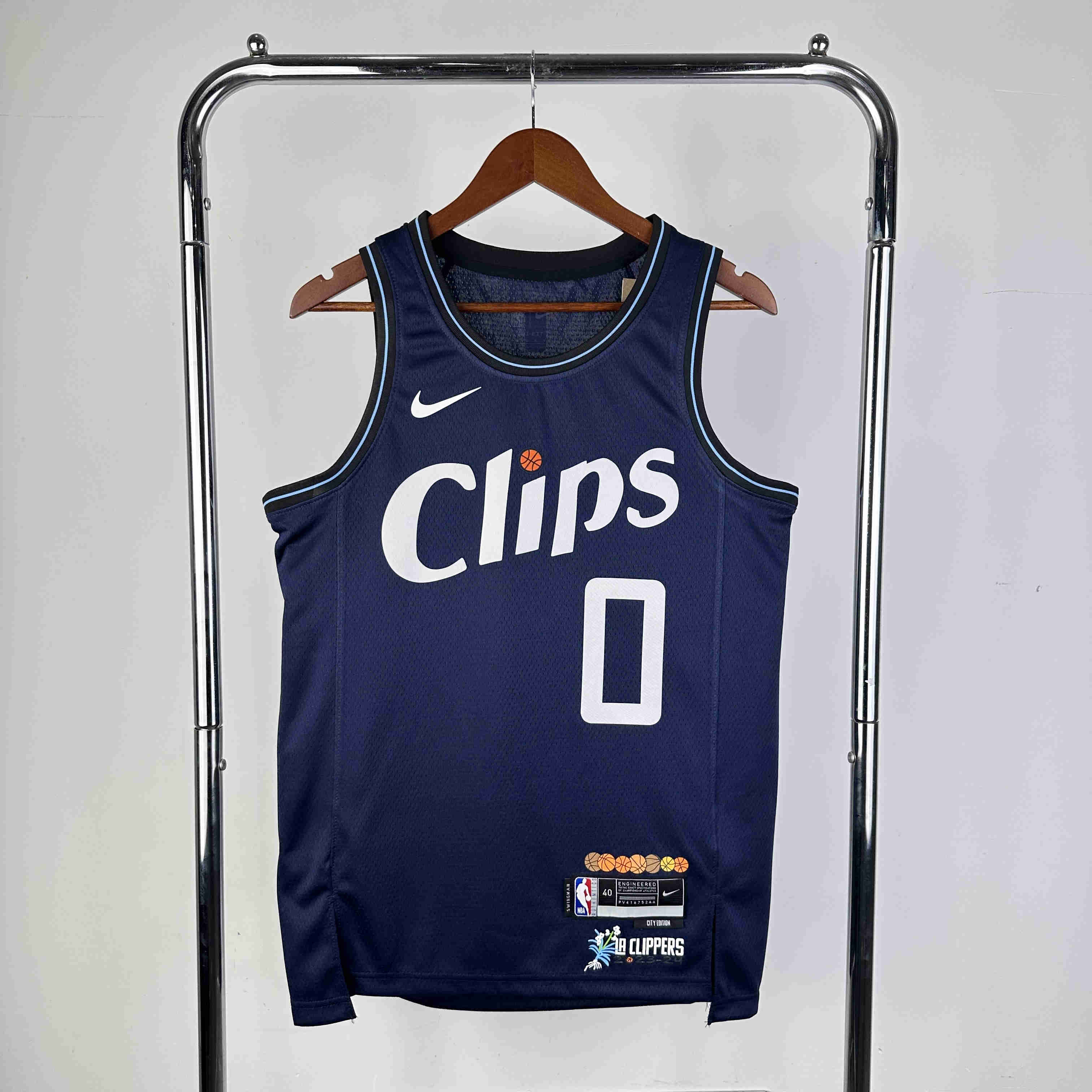 Los Angeles Clippers NBA Jersey Westbrook 0