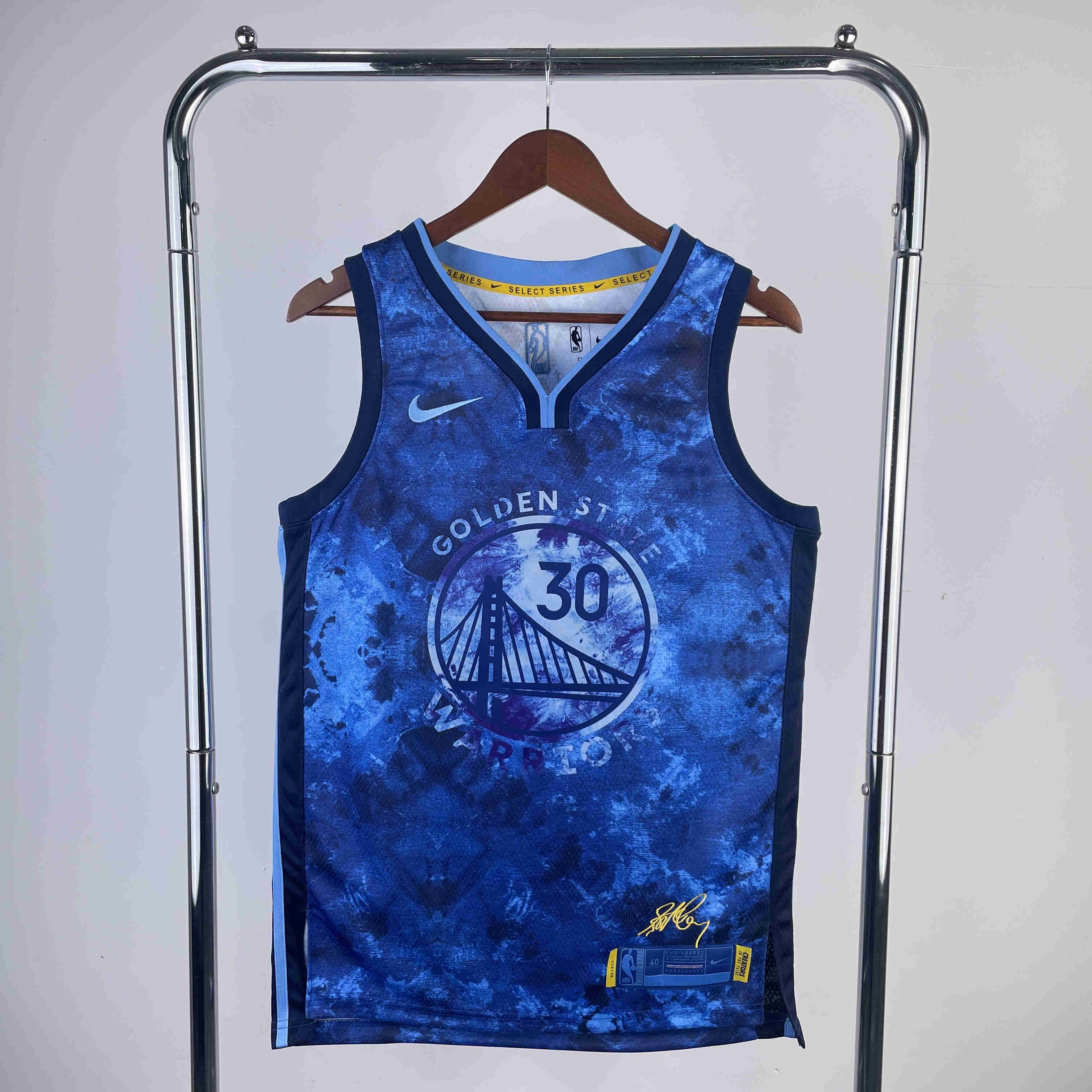 Golden State Warriors NBA Jersey Curry 30