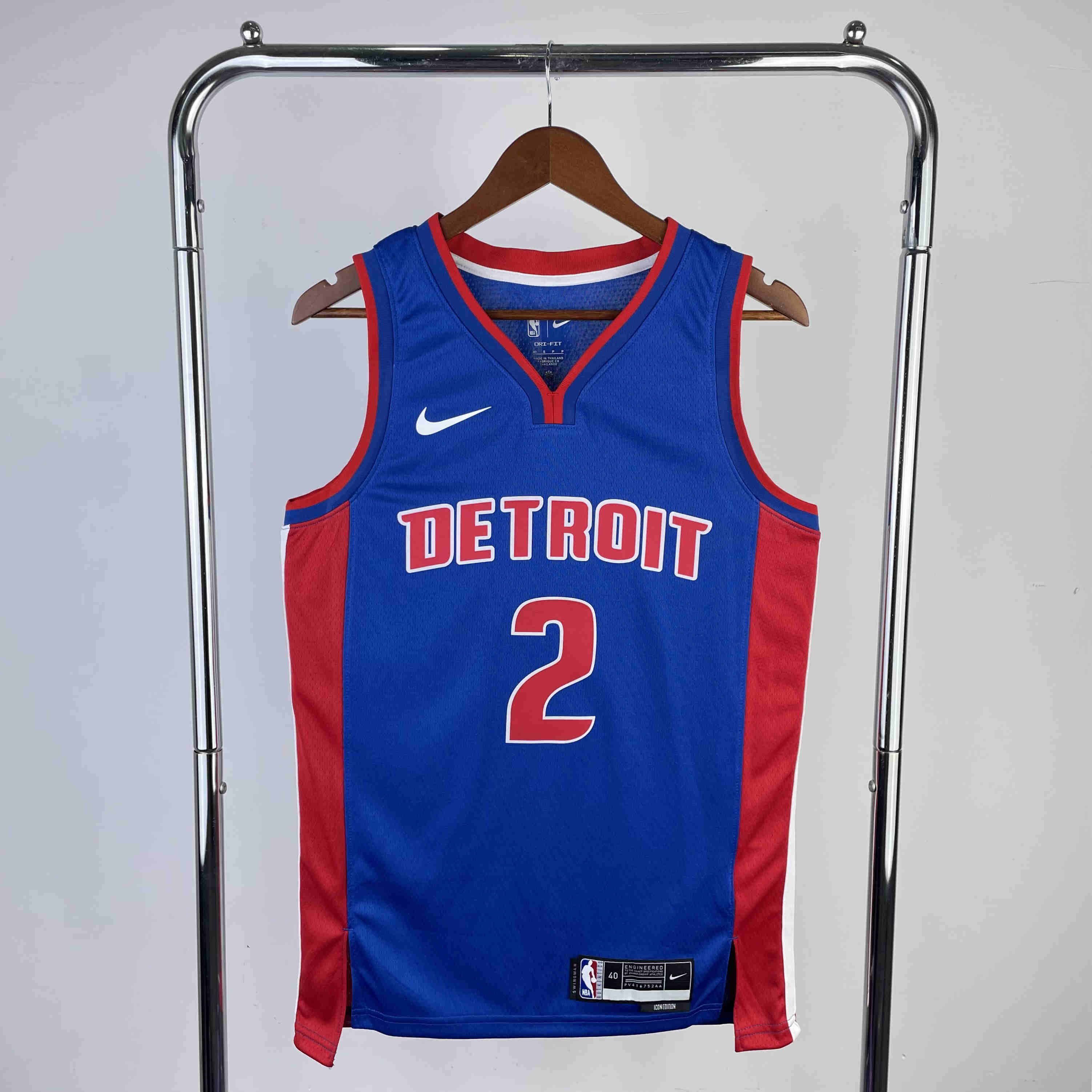 Fort Wayne Pistons NBA Jersey  Cunningham 2