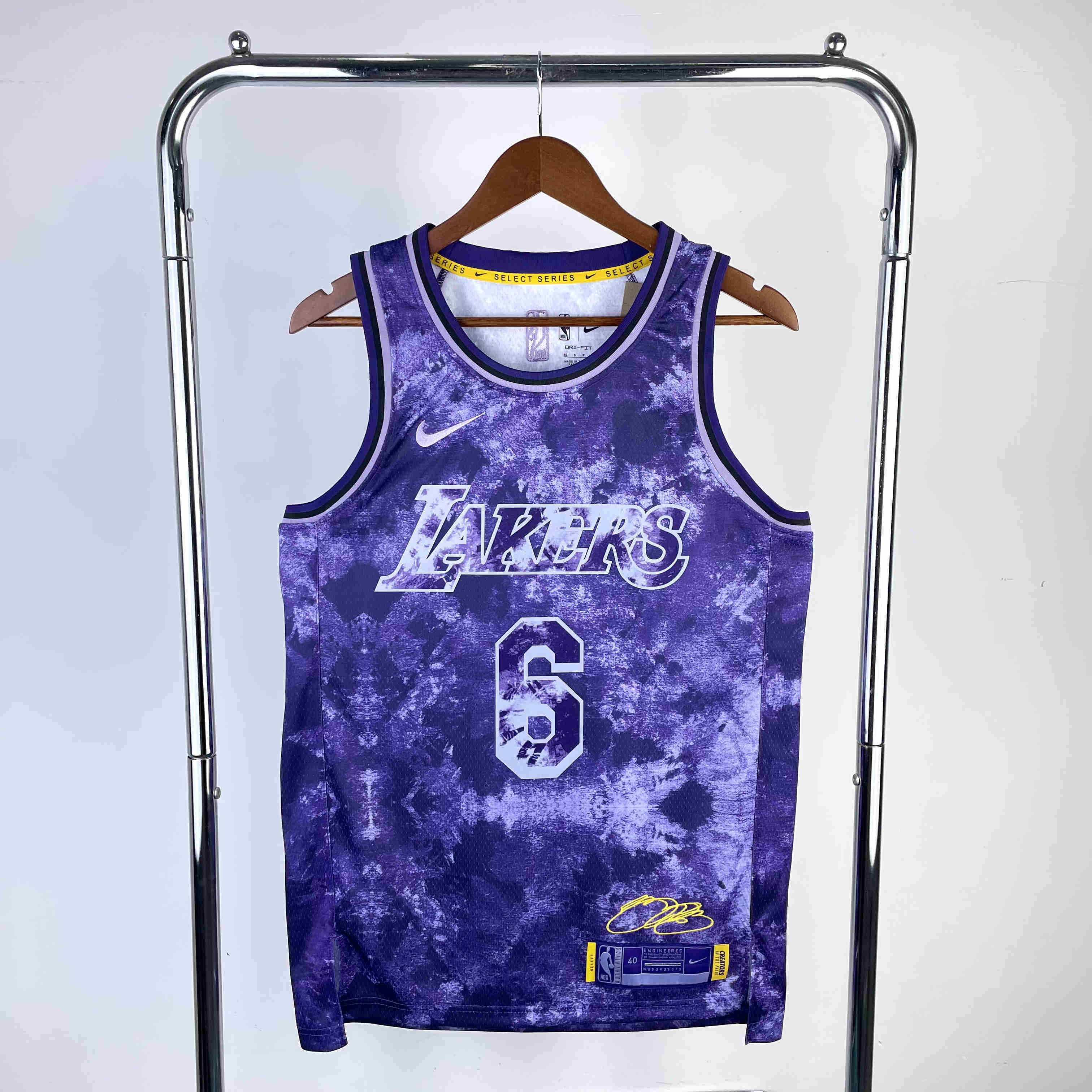 Los Angeles Lakers NBA Jersey  James 6