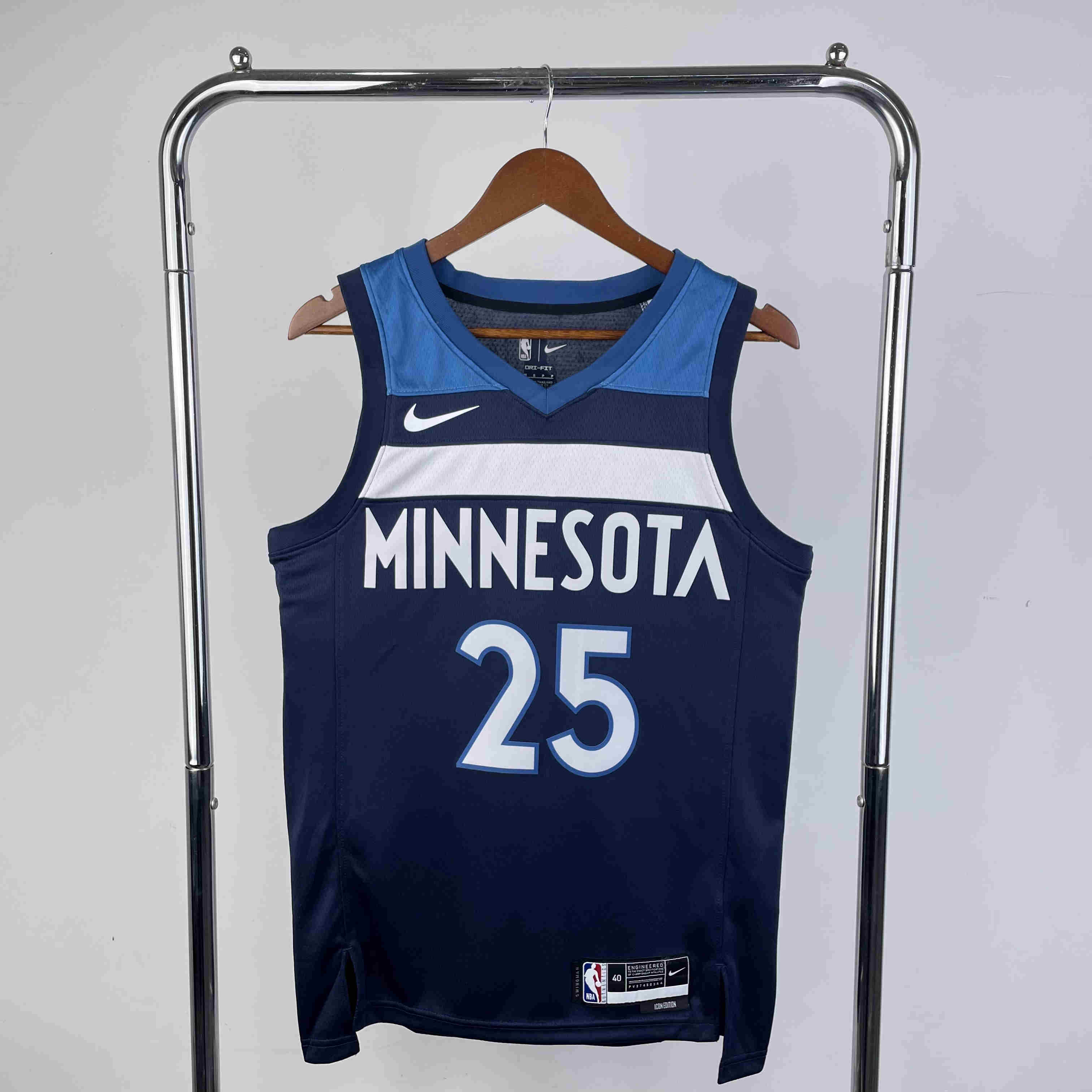 Minnesota Timberwolves NBA Jersey Rose 25